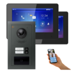 Defendex 2-Draht RFID Türsprechanlage für Zweifamilienhaus