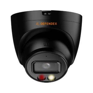 Defendex 4K Starlight IP Kamera | 8 MP | WDR | 30m IR | Mikrofon | PoE | Schwarz