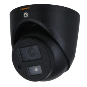 Defendex ClearView HDCVI Mini Dome Kamera | 2 MP | 2.8mm | Mikrofon | 20m IR | IP67 | Black Edition Hover Image