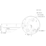 Defendex Fisheye IP Dome Kamera 6 MP