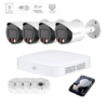 Defendex IP Kamera Set 4x 4 MP PoE
