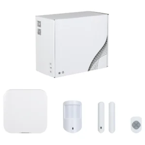 Defendex 4G Sicherheitsset-01 | Bewegungsmelder, Türsensor & Fernbedienung