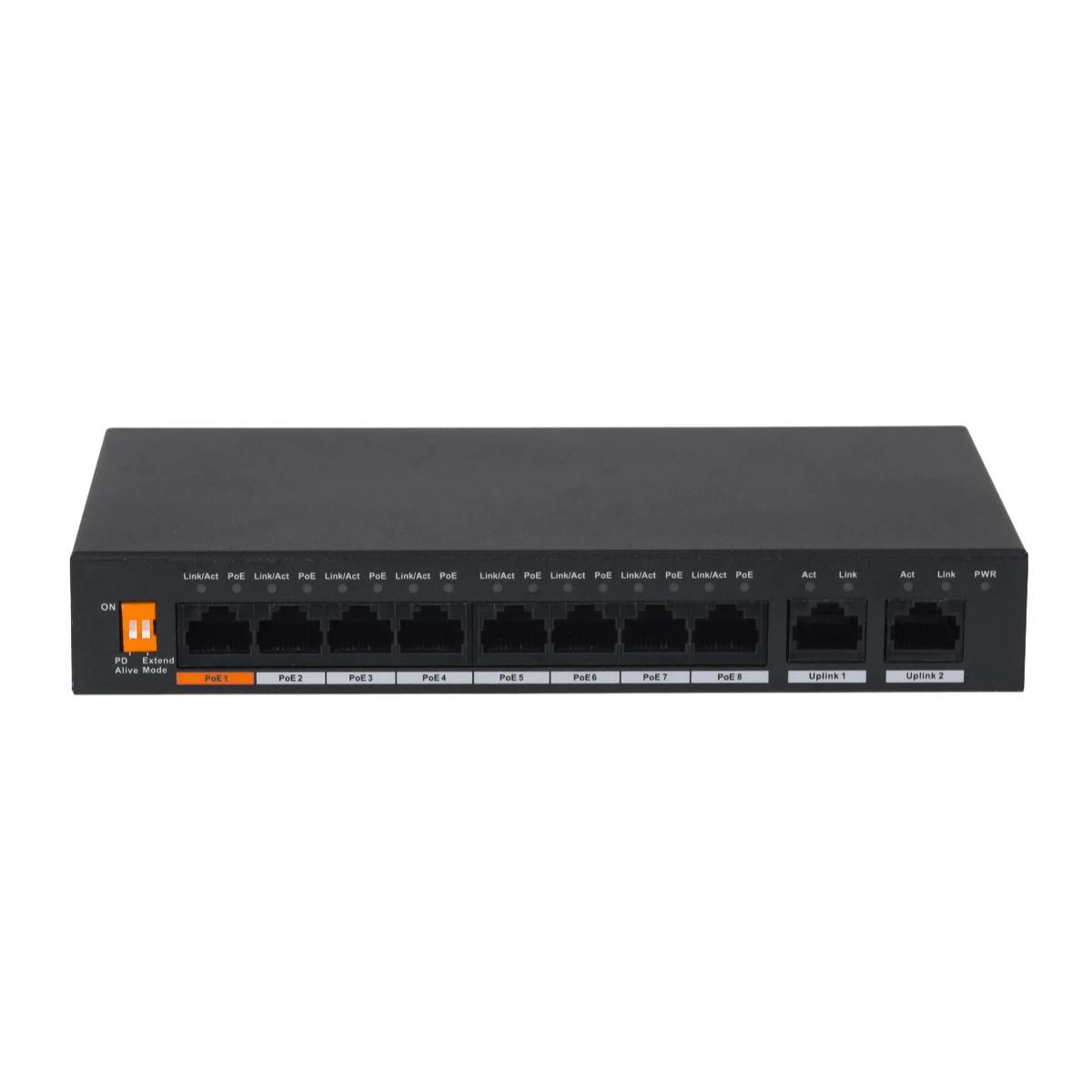 Defendex 8 Port PoE Switch 96W Long Range 250m