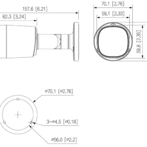 Defendex ClearVision HDCVI Bullet Kamera 2 MP | 2.8mm | 25m IR | EcoCams Hover Image