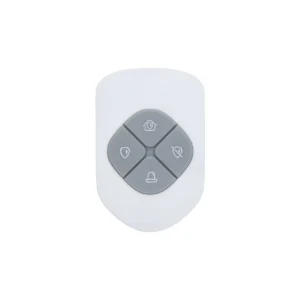 Defendex Fernbedienung LED Statusanzeige Paniktaste Weiß (SpaceControl)