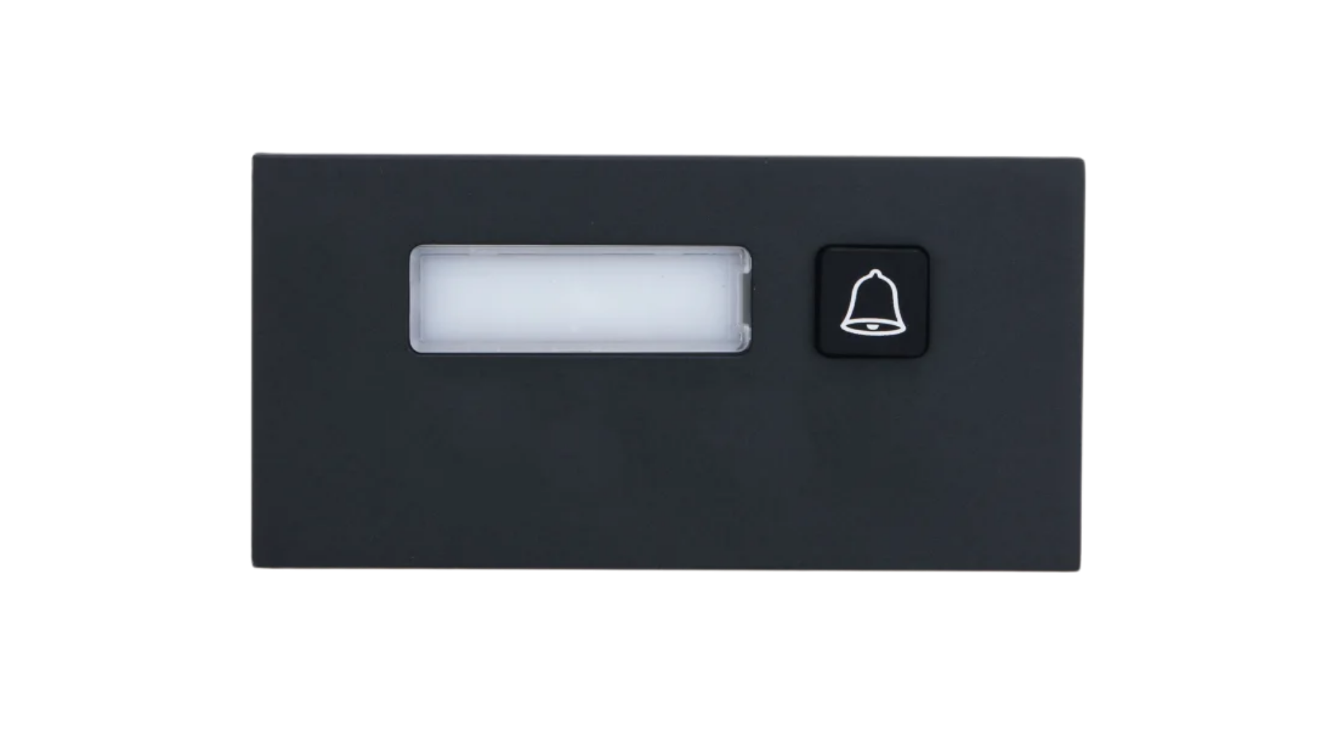 Defendex IP Video-Türsprechanlage 1 Klingeltaster Halbmodul in Anthrazit