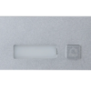 Defendex IP Video-Türsprechanlage 1 Klingeltaster Halbmodul in Silber