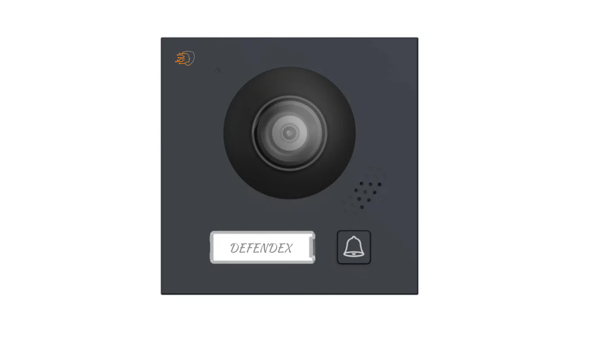 Defendex IP Video-Türsprechanlage Hauptmodul VT-M01-H2G-V3 mit 2 MP Kamera und 168,6 Grad Weitwinkel