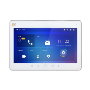 Defendex IP Video Türsprechanlage 7" LCD Touchscreen WLAN Monitor Innenstation