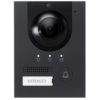 Defendex IP Video-Türsprechanlage Außenstation in Anthrazit mit 2 MP Kamera und 168,6 Grad Weitwinkel