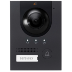 Defendex IP Video-Türsprechanlage Außenstation in Anthrazit mit 2 MP Kamera und 168,6 Grad Weitwinkel