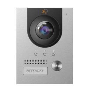 Defendex IP Video-Türsprechanlage Außenstation mit 2 MP Kamera und 168,6 Grad Weitwinkel