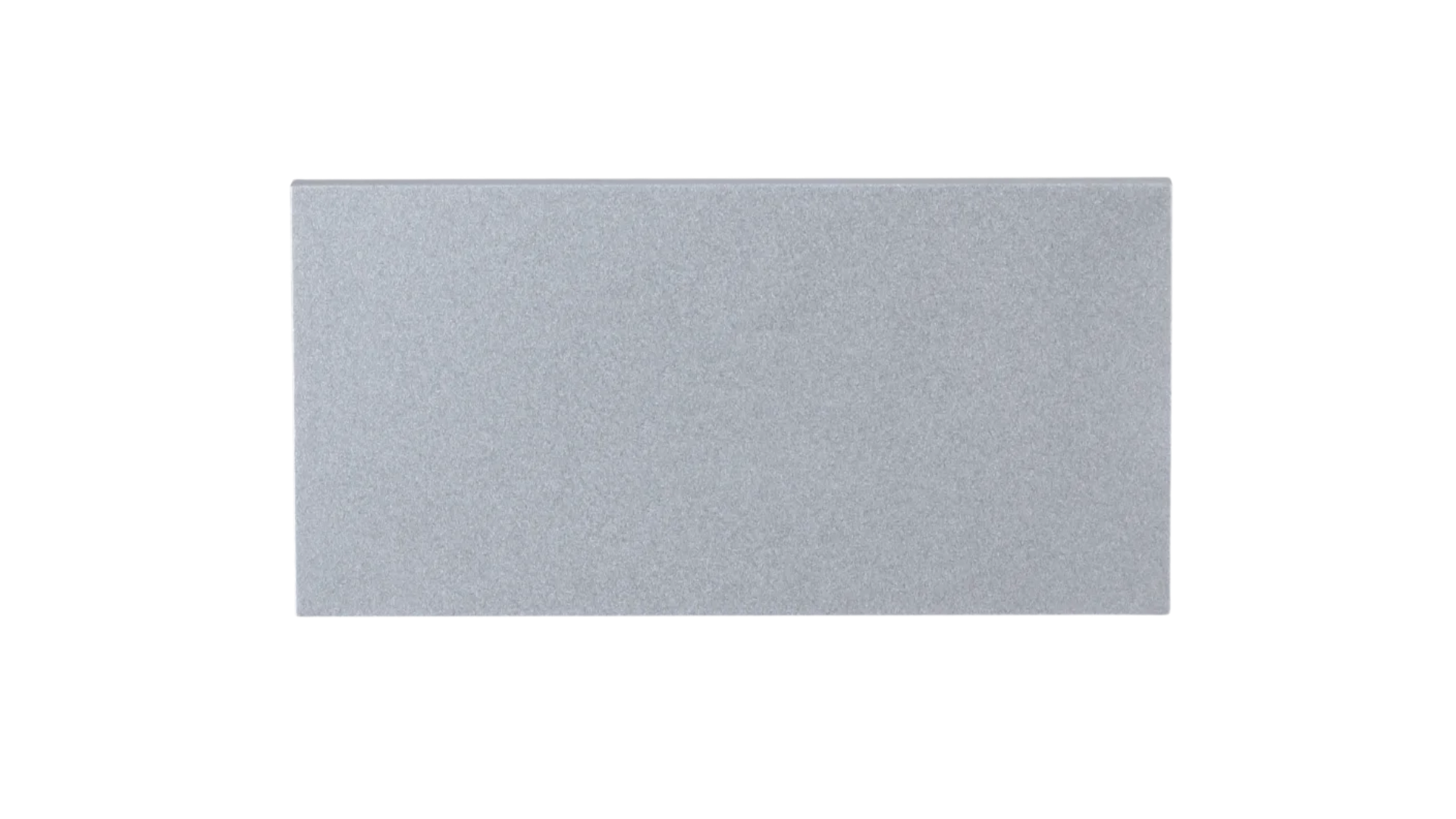 Defendex Leerfeld-Halbmodul für modulare IP Video-Türsprechanlage in Silber