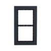 Defendex Modulrahmen für IP Video-Türsprechanlage mit zwei Modulen in Anthrazit