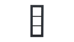 Defendex Modulrahmen für IP Video-Türsprechanlage | 3 Module | Anthrazit