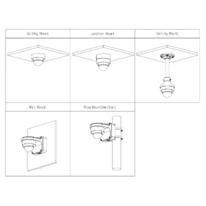 Defendex UltraVision 4K Dome Kamera 8 MP | Motorzoom | 60m IR | Mikrofon | IK10 | Starlight Hover Image