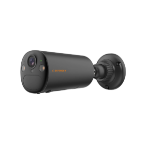 Defendex Wi-Protect IP 4G Kamera | 4 MP | SIM | 2-Wege-Audio | Batterie | Alarm | WDR | App | Schwarz