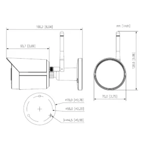 Defendex Wi-Protect Kamera 4 MP | 2.8mm | 30m IR | IP67 | KI Hover Image