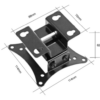 Defendex FogGuard Compact | Wandhalterung | Schwenkbar